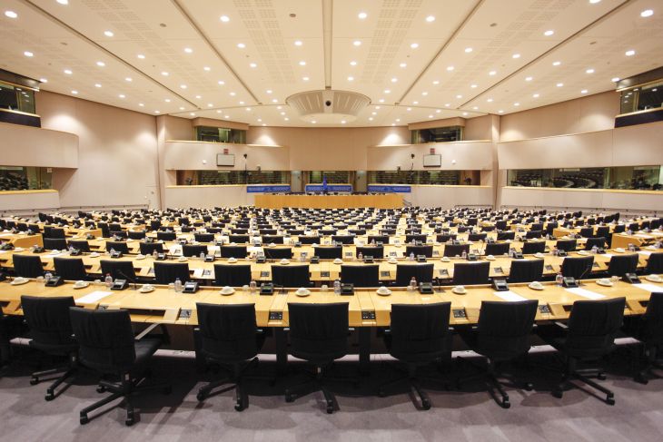 The Hemicycle of the European Parliament